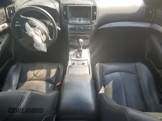 2013 Infiniti G37 x with VIN JN1CV6AR7DM357420, listed as a Copart auction lot 46552985 with Not Provided miles and Salvage Title. Bid and sale history available at DreamBid. Image 8.