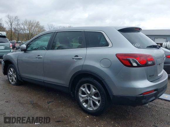 2014 Mazda CX-9 Touring with VIN JM3TB3CA8E0437272, listed as a IAAI auction lot 40833160 with 153,267 mi miles. Bid and sale history available at carsss.com. Image 14.