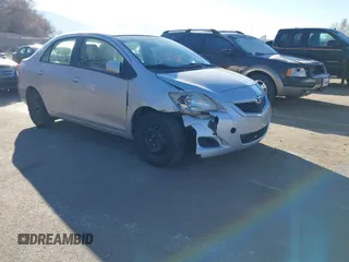 2010 Toyota Yaris with VIN JTDBT4K35A1369494, listed as a IAAI auction lot 41671076 with 154,918 mi miles. Bid and sale history available at carsss.com. Image 1.