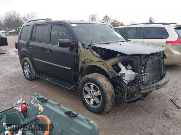 2011 Honda Pilot Touring with VIN 5FNYF4H94BB089930, listed as a IAAI auction lot 41477596 with 171,831 mi miles. Bid and sale history available at carsss.com. Image 1.