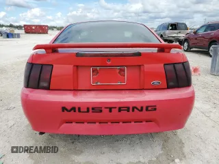 2004 Ford Mustang Standard with VIN 1FAFP40644F198897, listed as a Copart auction lot 47007415 with 129,067 mi miles and Salvage title. Bid and sale history available at DreamBid. Image 6.