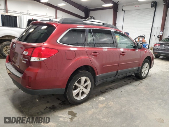 2014 Subaru Outback Limited with VIN 4S4BRBKC0E3312600, listed as a Copart auction lot 51930665 with 104,374 mi miles and Salvage Title. Bid and sale history available at DreamBid. Image 3.