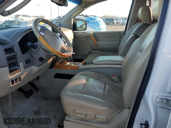 2005 Infiniti QX56 with VIN 5N3AA08CX5N808000, listed as a Copart auction lot 41392735 with 173,875 mi miles and Salvage Title. Bid and sale history available at carsss.com. Image 7.