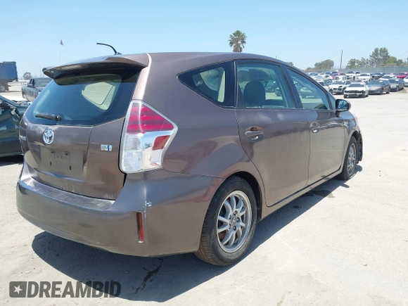 2015 Toyota Prius Two with VIN JTDZN3EU8FJ028072, listed as a IAAI auction lot 39747470 with 62,979 mi miles and . Bid and sale history available at DreamBid. Image 4.