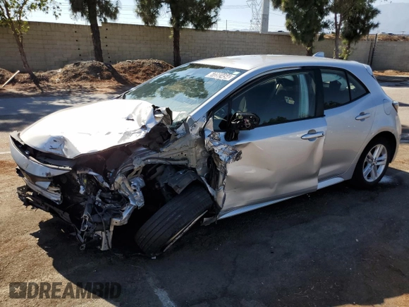 2020 Toyota Corolla Hatchback SE with VIN JTND4RBE8L3089902, listed as a Copart auction lot 67292454 with 0 mi miles and Salvage Title. Bid and sale history available at carsss.com. Image 1.