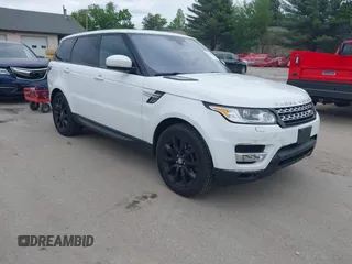 2016 Land Rover Range Rover Sport HSE with VIN SALWR2KF6GA566447, listed as a IAAI auction lot 42342391 with 123,309 mi miles and . Bid and sale history available at DreamBid. Image 1.