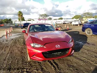 2023 Mazda MX-5 Miata RF Grand Touring with VIN JM1NDAM71P0559185, listed as a Copart auction lot 78687913 with 467 mi miles. Bid and sale history available at carsss.com. Image 10.