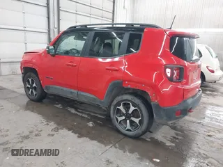 2019 Jeep Renegade Trailhawk with VIN ZACNJBC16KPK31076, listed as a IAAI auction lot 41137012 with 92,740 mi miles and . Bid and sale history available at DreamBid. Image 3.