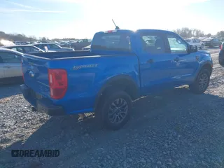 2021 Ford Ranger XL with VIN 1FTER4EH1MLD14469, listed as a IAAI auction lot 41023255 with 48,284 mi miles. Bid and sale history available at carsss.com. Image 4.
