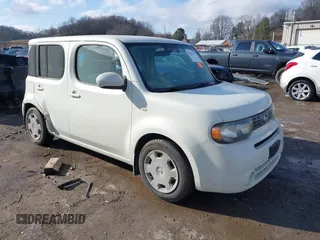 2009 Nissan Cube 1.8 SL with VIN JN8AZ28R89T102588, listed as a IAAI auction lot 41501477 with 128,116 mi miles. Bid and sale history available at carsss.com. Image 1.
