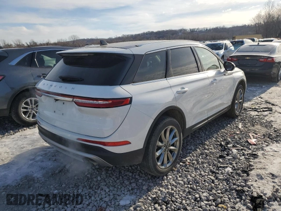 2022 Lincoln Corsair Standard z VIN 5LMCJ1C99NUL02423, wystawiony jako Copart lot #41526155 z przebiegiem 50 991 mil mil oraz Szkoda całkowita • Salvage title. Historia ofert i sprzedaży dostępna na DreamBid. Obrazek 3.