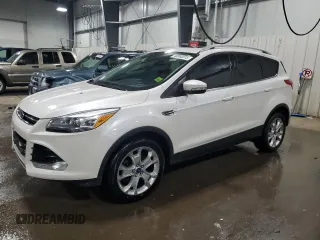 2016 Ford Escape Titanium with VIN 1FMCU9J99GUB20719, listed as a Copart auction lot 46063015 with 85,887 mi miles and Salvage Title. Bid and sale history available at carsss.com. Image 1.