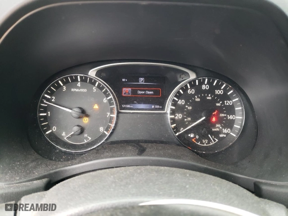 2017 Nissan Pathfinder SV with VIN 5N1DR2MN3HC608271, listed as a Copart auction lot 44179875 with 121,326 mi miles and Salvage Title. Bid and sale history available at carsss.com. Image 9.