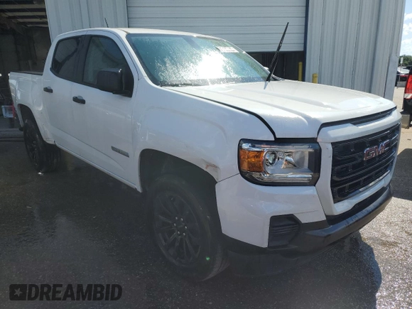 2021 GMC Canyon 2WD Elevation Standard with VIN 1GTG5BEN6M1165356, listed as a Copart auction lot 74314874 with 75,677 mi miles and Clean Title. Bid and sale history available at carsss.com. Image 4.