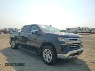 2023 Chevrolet Silverado 1500 LTZ with VIN 1GCUDGED4PZ295216, listed as a Copart auction lot 69863734 with 16,468 mi miles and Salvage Title. Bid and sale history available at carsss.com. Image 11.