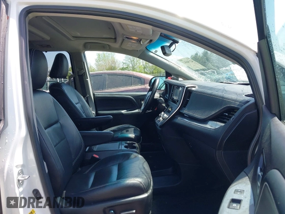 2017 Toyota Sienna SE with VIN 5TDXZ3DCXHS883219, listed as a IAAI auction lot 42104502 with 97,047 mi miles and . Bid and sale history available at DreamBid. Image 5.