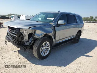 2024 GMC Yukon SLT with VIN 1GKS2BKD7RR126867, listed as a Copart auction lot 69722874 with 11,941 mi miles and Clean Title. Bid and sale history available at carsss.com. Image 1.