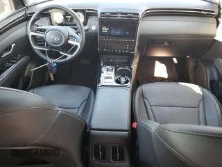 2022 Hyundai Tucson Limited with VIN 5NMJECAEXNH157589, listed as a Copart auction lot 46802505 with 16,702 mi miles and Salvage Title. Bid and sale history available at carsss.com. Image 8.