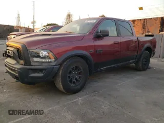 2017 Ram 1500 Rebel with VIN 1C6RR7YTXHS850780, listed as a Copart auction lot 63870785 with 91,040 mi miles and Salvage title. Bid and sale history available at DreamBid. Image 1.