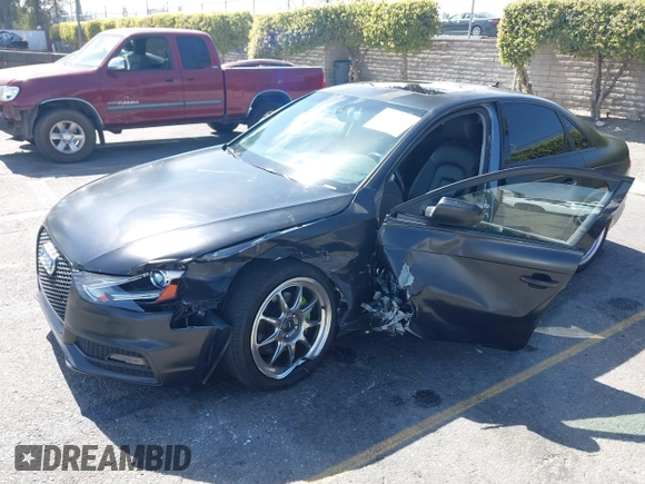 2016 Audi A4 Premium with VIN WAUAFAFL0GN016185, listed as a IAAI auction lot 41691573 with 81,501 mi miles. Bid and sale history available at carsss.com. Image 17.