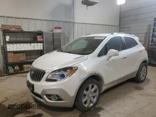 2016 Buick Encore Leather with VIN KL4CJGSB8GB588854, listed as a Copart auction lot 87652185 with 132,214 mi miles and Salvage Title. Bid and sale history available at carsss.com. Image 1.