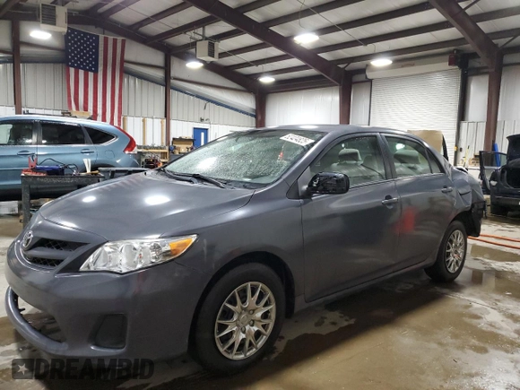 2011 Toyota Corolla L with VIN JTDBU4EE5B9146627, listed as a Copart auction lot 52424825 with 102,420 mi miles and Salvage Title. Bid and sale history available at carsss.com. Image 1.
