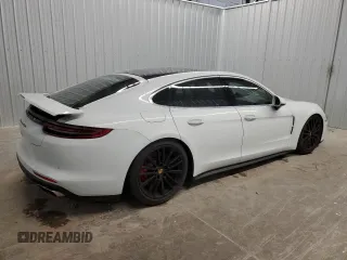 2017 Porsche Panamera Turbo with VIN WP0AF2A74HL150746, listed as a Copart auction lot 41706905 with 75,735 mi miles and Clean Title. Bid and sale history available at DreamBid. Image 3.