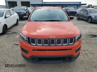 2017 Jeep Compass Sport with VIN 3C4NJCAB9HT669130, listed as a Copart auction lot 54504545 with 153,527 mi miles and Non Repairable. Bid and sale history available at carsss.com. Image 5.