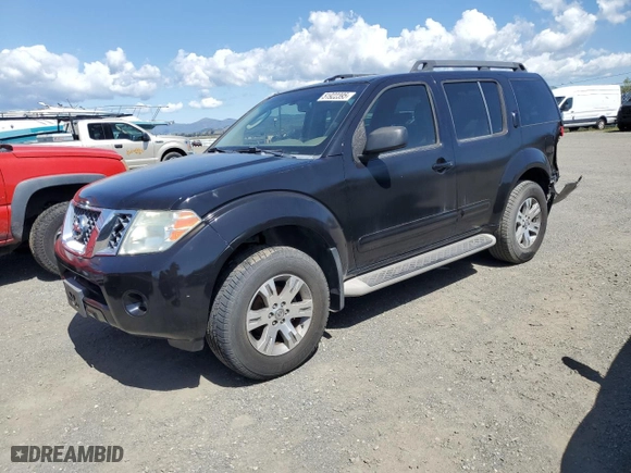 2010 Nissan Pathfinder SE with VIN 5N1AR1NN6AC612056, listed as a Copart auction lot 51922395 with 162,030 mi miles and Salvage Title. Bid and sale history available at carsss.com. Image 1.