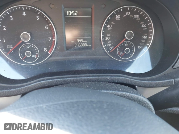 2012 Volkswagen Passat S with VIN 1VWAP7A33CC016291, listed as a IAAI auction lot 41394584 with 245,988 mi miles and . Bid and sale history available at DreamBid. Image 14.