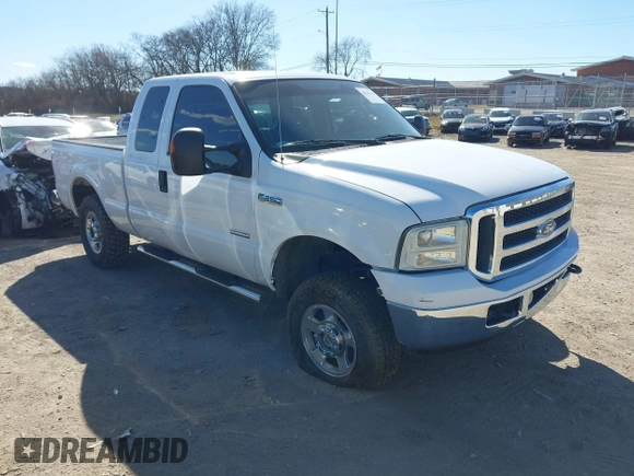 2005 Ford F-250 XL with VIN 1FTSX21P55EC76972, listed as a IAAI auction lot 41620344 with 193,624 mi miles and . Bid and sale history available at DreamBid. Image 1.