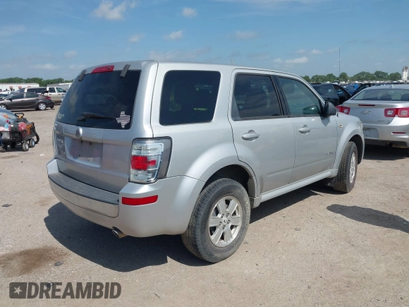 2008 Mercury Mariner with VIN 4M2CU81Z28KJ05193, listed as a IAAI auction lot 42442203 with 159,897 mi miles and . Bid and sale history available at DreamBid. Image 4.