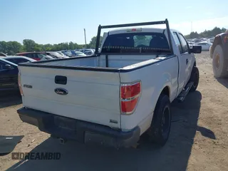 2010 Ford F-150 XL with VIN 1FTFX1CV5AKE80514, listed as a IAAI auction lot 40383433 with 142,072 mi miles. Bid and sale history available at carsss.com. Image 4.