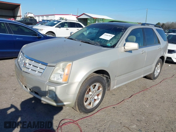 2008 Cadillac SRX AWD with VIN 1GYEE637480103009, listed as a IAAI auction lot 41687020 with 116,360 mi miles. Bid and sale history available at carsss.com. Image 2.