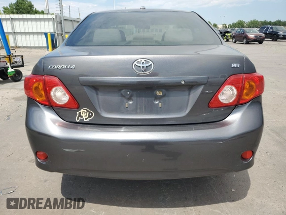 2010 Toyota Corolla with VIN JTDBU4EE6AJ081607, listed as a Copart auction lot 61097275 with 129,131 mi miles and Salvage title. Bid and sale history available at DreamBid. Image 6.