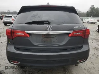 2016 Acura MDX with VIN 5FRYD3H25GB008653, listed as a Copart auction lot 42112005 with 139,712 mi miles and Salvage Title. Bid and sale history available at carsss.com. Image 6.
