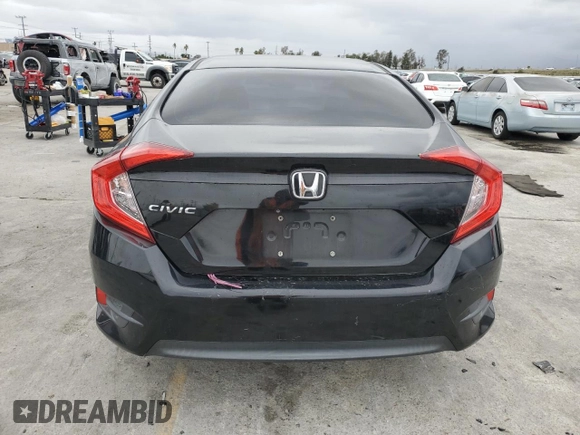2016 Honda Civic Sedan EX with VIN 2HGFC2F76GH521202, listed as a Copart auction lot 48071635 with 116,252 mi miles and Clean Title. Bid and sale history available at carsss.com. Image 6.