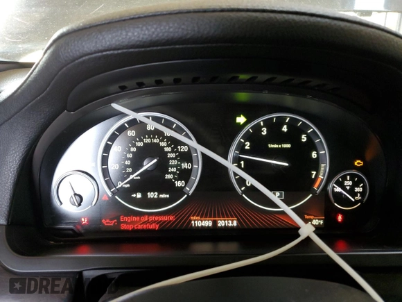 2011 BMW 7 Series 750Li z VIN WBAKB8C58BC852166, wystawiony jako Copart lot #51004065 z przebiegiem 110 499 mil mil oraz Szkoda całkowita • Salvage title. Historia ofert i sprzedaży dostępna na DreamBid. Obrazek 9.