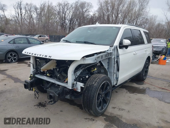 2023 Ford Expedition Limited with VIN 1FMJU2A8XPEA34223, listed as a IAAI auction lot 41815116 with 25,427 mi miles and . Bid and sale history available at DreamBid. Image 19.