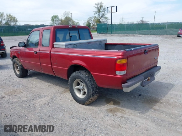 1997 Ford Ranger XLT with VIN 1FTCR14X9VPA31147, listed as a IAAI auction lot 42059636 with 211,883 mi miles. Bid and sale history available at carsss.com. Image 3.