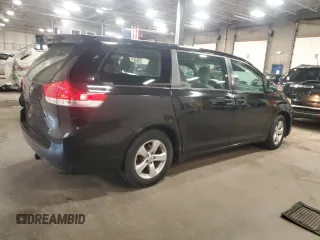 2011 Toyota Sienna with VIN 5TDZK3DC6BS120523, listed as a Copart auction lot 56798595 with 234,871 mi miles and Salvage title. Bid and sale history available at DreamBid. Image 3.