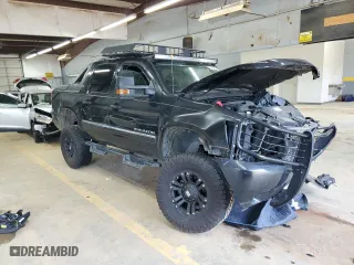 2010 Chevrolet Avalanche LTZ with VIN 3GNVKGE01AG226716, listed as a Copart auction lot 63428994 with 0 mi miles and Salvage Title. Bid and sale history available at carsss.com. Image 4.