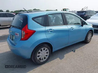 2015 Nissan Note SV z VIN 3N1CE2CP9FL352740, wystawiony jako IAAI lot #42483914 z przebiegiem 71 260 mil mil oraz . Historia ofert i sprzedaży dostępna na DreamBid. Obrazek 4.