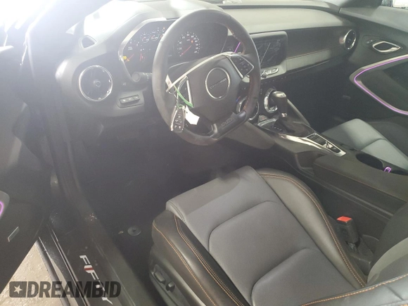 2017 Chevrolet Camaro 2SS with VIN 1G1FH3D76H0110079, listed as a Copart auction lot 52519555 with 4,904 mi miles and Salvage Title. Bid and sale history available at DreamBid. Image 8.