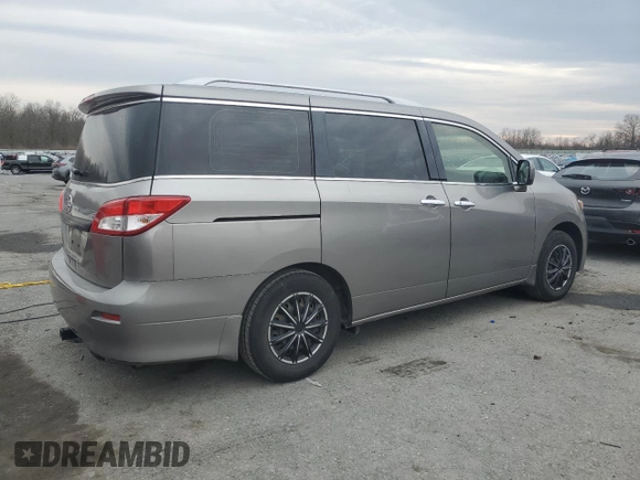 2013 Nissan Quest LE with VIN JN8AE2KP7D9069057, listed as a Copart auction lot 46721615 with 128,745 mi miles and Clean Title. Bid and sale history available at carsss.com. Image 3.