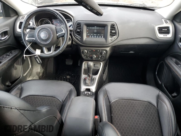 2020 Jeep Compass Latitude with VIN 3C4NJCBB3LT166541, listed as a Copart auction lot 49674605 with 68,849 mi miles and Salvage Title. Bid and sale history available at carsss.com. Image 8.