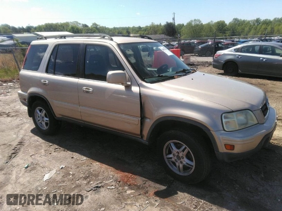2000 Honda CR-V SE with VIN JHLRD1875YS012621, listed as a IAAI auction lot 42027584 with 211,710 mi miles. Bid and sale history available at carsss.com. Image 1.