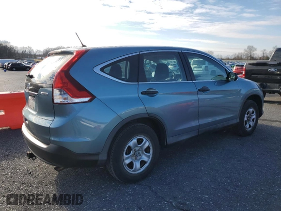 2014 Honda CR-V LX with VIN 2HKRM4H34EH633127, listed as a Copart auction lot 84231954 with 127,518 mi miles and Salvage Title. Bid and sale history available at carsss.com. Image 3.