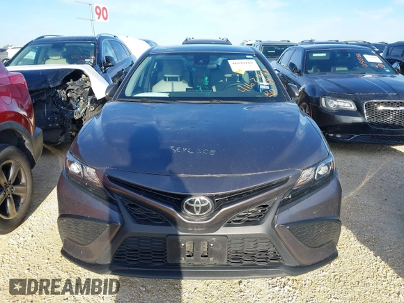 2023 Toyota Camry SE with VIN 4T1G11AK8PU742730, listed as a IAAI auction lot 41629167 with 66,434 mi miles. Bid and sale history available at carsss.com. Image 12.