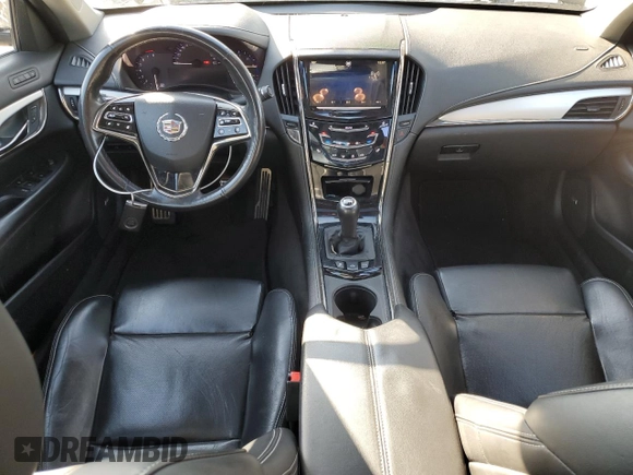 2014 Cadillac ATS Premium with VIN 1G6AE5SX3E0164026, listed as a Copart auction lot 43981795 with 126,148 mi miles and Salvage Title. Bid and sale history available at carsss.com. Image 8.